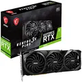 MSI GeForce RTX 3080 Ventus 3X Plus 10G OC LHR Gaming Grafikkarte - NVIDIA RTX 3080 LHR, GPU 1740 MHz, 10 GB GDDR6X Speicher