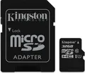 Kingston 32GB Class 10 microSDHC Speicher Karte mit SD-Adapter