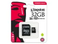 Kingston Leinen Auswahl 32GB/64GB/128GB Mikrosd Klasse 10 UHS-1 Mit Adapter-Uk