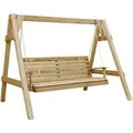 vidaXL Schaukelbank Imprägniertes Kiefernholz 205x150x157 cm 45305