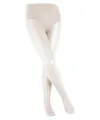 FALKE Pure Matt 30 DEN Kinder Strumpfhose off-white (2059) 110-116 mit weicher Wäschflachnaht