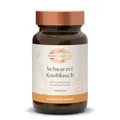 Schwarzer Knoblauch Kapseln I Natürliche Dosierung mit 250 mg ohne synthetische Ersatzstoffe I Fermentiert & Geruchslos (45 Stk) 100% Vegane Herstellung Deutschland I Naturheilkunde BÄRBEL DREXEL®