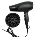 Remington Haartrockner Ionen [leicht, Diffusor & Stylingdüse] schwarz UNVOLLSTÄN