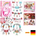 Ostergeschenkset Mädchen 56 Teile Armbänder Basteln DIY Kreativset Geschenk