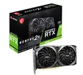 MSI Gaming GeForce RTX 3060 12GB 15Gbps GDRR6 192-Bit HDMI/DP PCIe 4 Torx Twin Fan Ampere OC Grafikkarte (RTX 3060 Ventus 2X 12G OC)