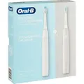 Oral B Pulsonic SLIM Clean 2900 White/GREY Double PACK Schall-ZahnbÃ1/4rste, Timer, Ladestandsanzeige