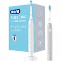 Oral-B Pulsonic Slim Clean 2900 Elektrischer Zahnbürstenset - Weiß/Grau, 2 Stück