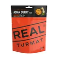 drytech Real Turmat Full Meal gefriergetrocknete Expeditionsnahrung, Geschmacksrichtung: Asian Curry, vegan