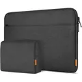 Inateck Laptoptasche Hülle für MacBook Air 13 M5/M4/M3/M2/M1 2026-2018, Pro 13 M2/M1 2022-2016, MacBook Neo 2026, Surface Pro 11/10/9/X/8/7/6/5/4/3 - Schwarz
