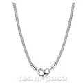 PANDORA 392451C00 PANDORA Moments Gliederhalskette mit Nieten Silber 45 cm