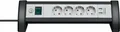 brennenstuhl Premium-Office-Line 4-fach Steckdosenleiste mit Schalter 1,8 m schwarz mit USB-Buchse