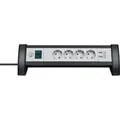 Brennenstuhl Premium Office-Line Steckdosenleiste mit Schalter, 1,8m Kabel, USB