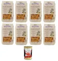 Rummo Penne Rigate N°66 Glutenfreie Pasta mit toskanischen Kichererbsen und braunem Reis 8x 300gr + Italian Gourmet polpa 400g