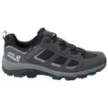 Wanderschuh JACK WOLFSKIN "VOJO 3 TEXAPORE LOW W", Gr. UK 6,5 - EU 40, Normalschaft, lila (schwarz, steel, lila), Main Material Second Material 100% Polyamide Lining Sole 100% Rubber/ EVA, Schuhe