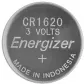 Energizer E300163800 - Lithium - Knopf/Münze - CR1620 - Silber - Sichtverpackung (E300163800)