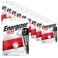 10x Energizer CR 1620 3V Lithium Batterie Knopfzelle CR1620 81mAh im Blister