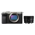 Sony Alpha 7C II (ILCE-7CM2) + SEL 24mm f/2,8 G  Silber