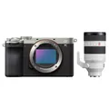 Sony Alpha 7C II (ILCE-7CM2) silber + SEL 50-150mm f/2,0 GM