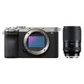 Sony Alpha 7C II (ILCE-7CM2) + Tamron 28-300mm f/4-7,1 Di III VC VXD  silber