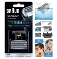 Original Kombipack Braun 51S Ersatzscherkopf mit Scherfolie Klingenblock Series5