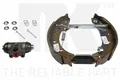 NK 449957203 Bremsbacken Kit Satz Backensatz vormontiert mit Radzylinder hinten