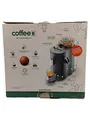 CoffeeB Globe Kaffeemaschine Schwarz 19 Bar Kapsellos Kompostierbar