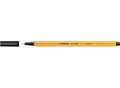 STABILO Fineliner Point 88, 0,4 mm, 10 Stück, schwarz