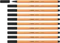 STABILO - Fineliner - point 88-10er Pack - schwarz
