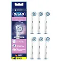 Oral-B Sensitive Clean Aufsteckbürsten für elektrische Zahnbürste, 6 Stück, sanfte Zahnreinigung, ultra-dünne Borsten, Zahnbürstenaufsatz für Oral-B Zahnbürsten
