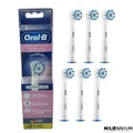Oral-B Sensitive Clean 6 Stück Aufsteckbürste / Bürste Clean & Care OVP