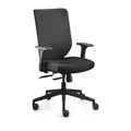 Trend Office Bürodrehstuhl Comfort Armlehnen,verst.schwarz