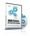 1000 Folien - 3D PowerPoint Vorlagen - Farbe: sky.blue (2016)