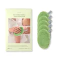 Waschies Babys & Kinder Waschpads – 5er-Set Grün – hergestellt in Deutschland - Eignung bei Windeldermatitis & Neurodermitis - hypoallergene Alternative zu Einweg-Feuchttüchern und Waschlappen