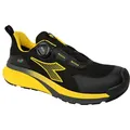 Diadora Utility Vortex DA2 Boa Low S3S, Sicherheitsschuhe - Schwarz/Gelb - 43 EU
