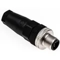 TE Sensors Anschlussstecker M12 5-polig gerade (XZCC12MDM50B)
