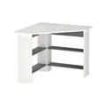 Vicco Eckschreibtisch Arion, Weiß/Anthrazit, 90 x 90 cm