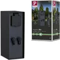 Paulmann Plug & Shine Steckdosensäule Rio - Grau/Schwarz