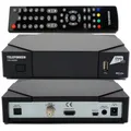 Telefunken TFK-S2000 DVB-S2 Full HD Sat Receiver HEVC, mit TiVuSat HD Karte SAT-Receiver
