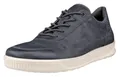 ECCO Sneaker Byway Oxford (Leder) magnetgrau Herren, Größe Euro (US): 43