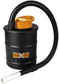 CAS Aschesauger Kaminsauger 600 W, 150 mbar, 12 l Behälter, 100 cm Metallsaug...