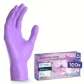 ARNOMED RAINBOW NITRIL LAVENDER VIOLET Nitrilhandschuhe lila puderfrei, VE 100 Stück 10/XL