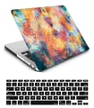 Hülle Kompatibel mit MacBook Pro 15 Zoll 2019 2018 2017 2016 Freisetzung A1990 A1707 mit Touch Bar and Touch ID, Ultradünne Plastik Hartschale Schutzhülle & Tastaturschutz, Farbe Totem