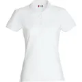 New Wave Basic Polo Damen - weiß