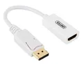 4894160019400 ADAPTER DISPLAYPORT TO HDMI 4K; Y-6332 WHITE UNITEK