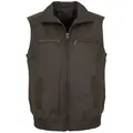 Maddox Lederweste Fletcher Maddox - Herren Lederweste Lammnubuk braun antik braun 60