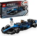 LEGO Speed Champions Williams Racing FW46 F1 Rennauto - Spielzeug mit Formel 1 Minifigur zum Sammeln - Geschenk für Jungen & Mädchen ab 10 Jahren und erwachsene Motorsport Fans 77249