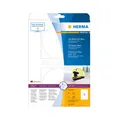 HERMA 8624 CD-Etiketten Ø 116 mm matt Innenloch klein permanent haftend