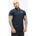 Lonsdale Poloshirt EASTLEIGH (1-tlg) blau M