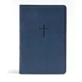 CSB Everyday Study Bible, Navy Cross Leathertouch: Christian Standard Bible, Everyday Study Bible, Navy Cross Leathertouch