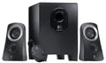 Logitech Z313 2.1 Multimedia-Lautsprechersystem mit Subwoofer, Full Range Audio, 50 Watt Spitzenleistung, starker Bass, 3,5 mm Audioeingänge, EU-Stecker, PC/PS4/Xbox/TV/Smartphone/Tablet/Musik-Player